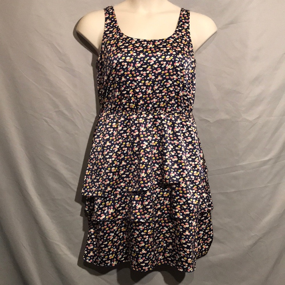 The limited silky soft layered floral dress size 8